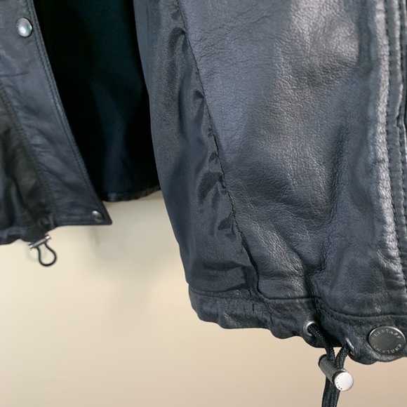 Belstaff ladies black leather jacket. Size 44 - Picture 13 of 16